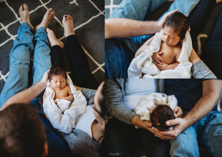 family newborn