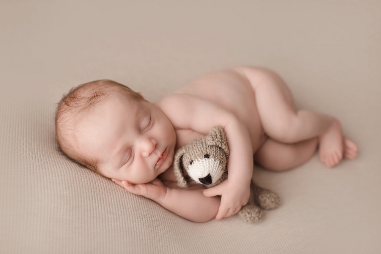 Posed newborn session