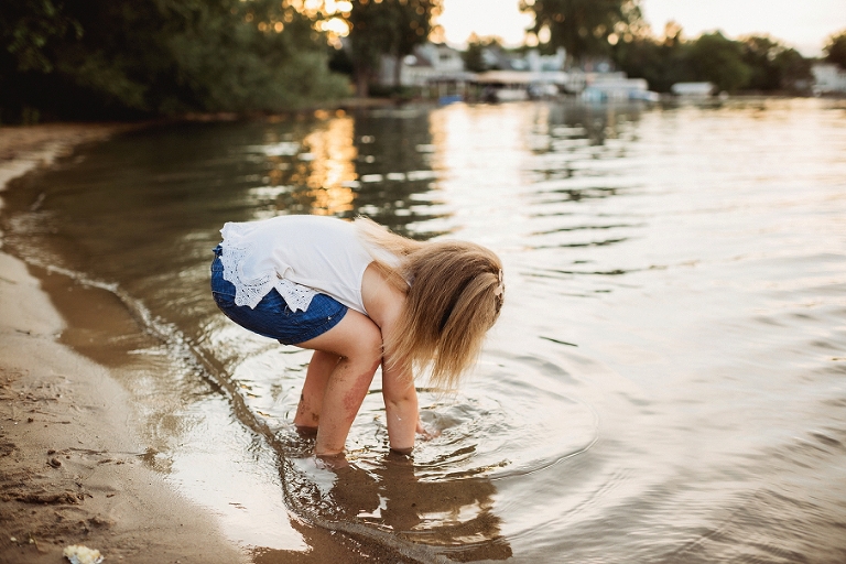 toes in the water