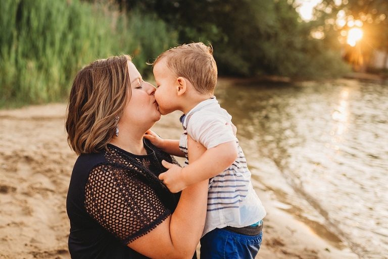 mommy and son