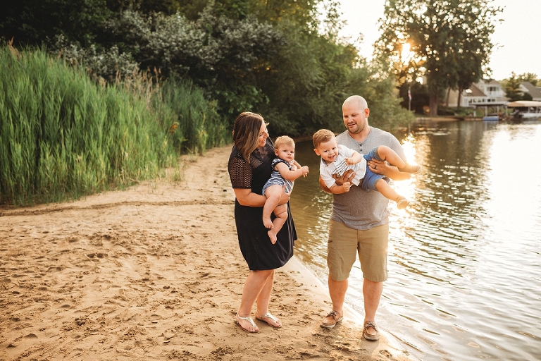 family beach session