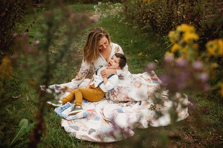 mommy and son