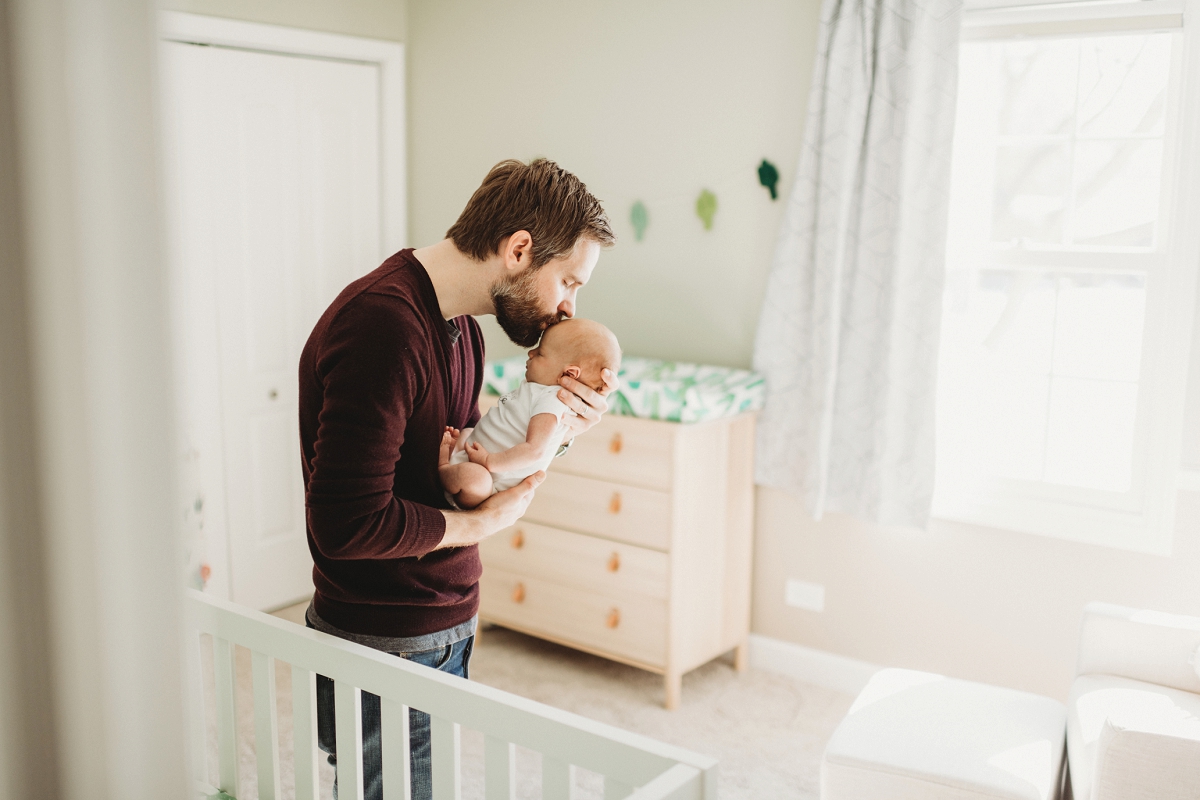 lifestyle newborn session