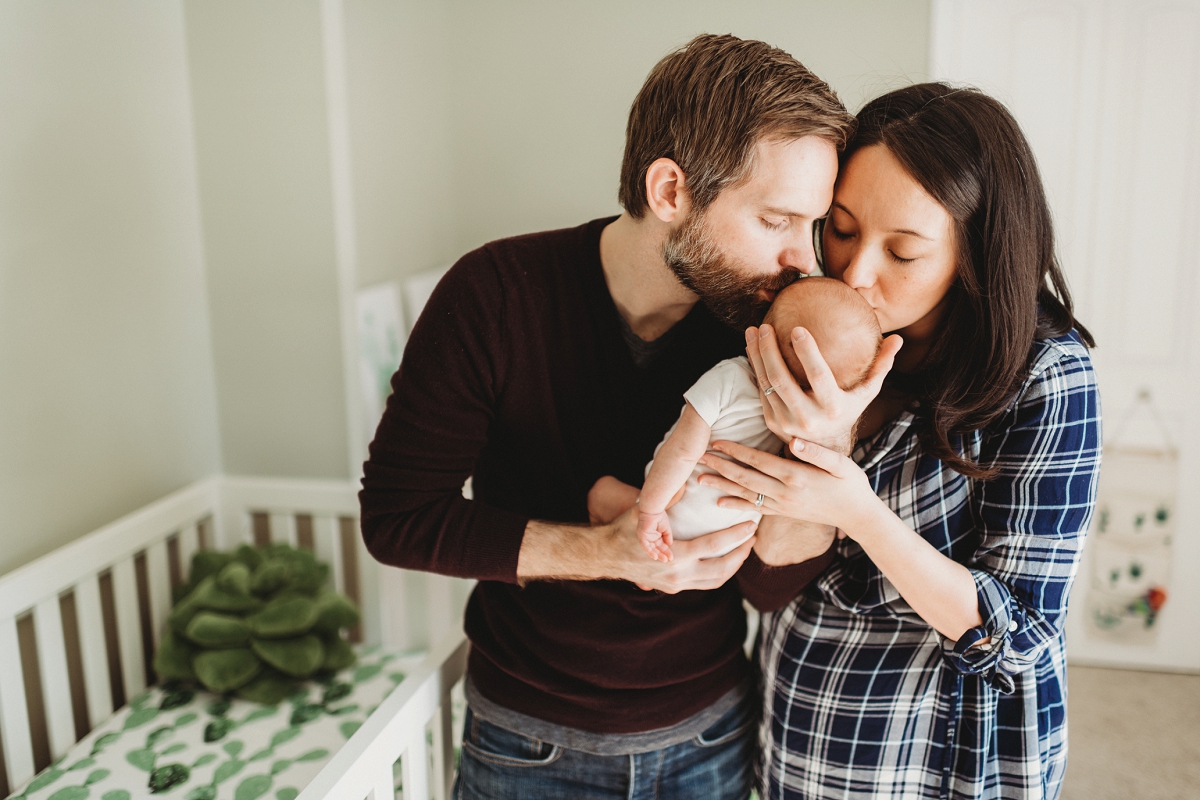 lifestyle newborn session