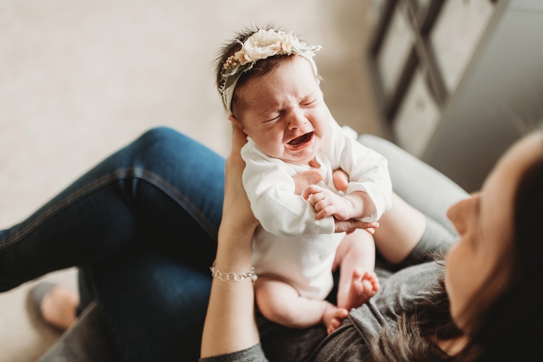 lake county, IL lifestyle newborn photographers
