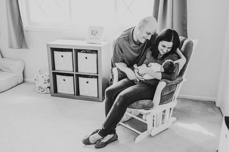 lake county, IL lifestyle newborn photographers