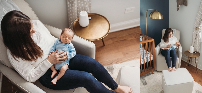 Newborn lifestyle photography