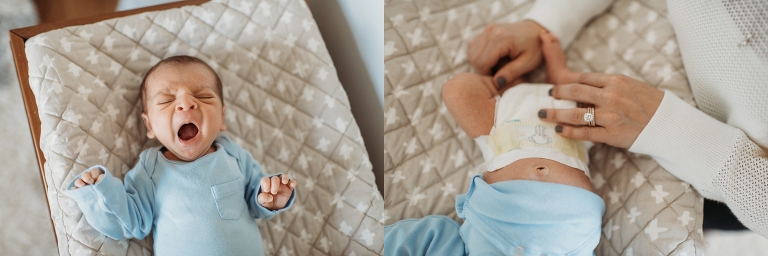 Newborn lifestyle photography