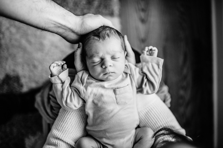 Newborn lifestyle photography