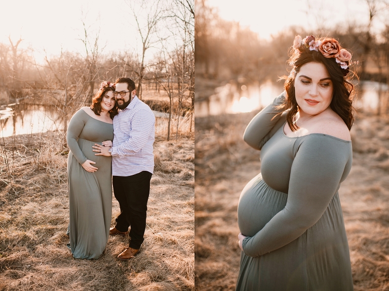 lake county maternity photographer
