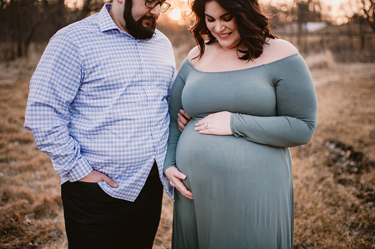 lake county maternity photographer